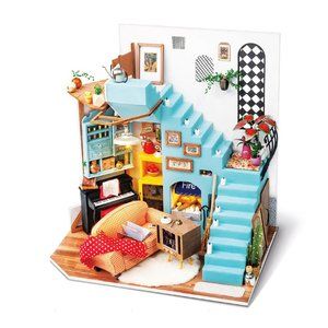 DIY 3D Dollhouse Puzzle - Joy's Living Room
